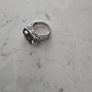 Lia Sophia Smoke Topaz Ring